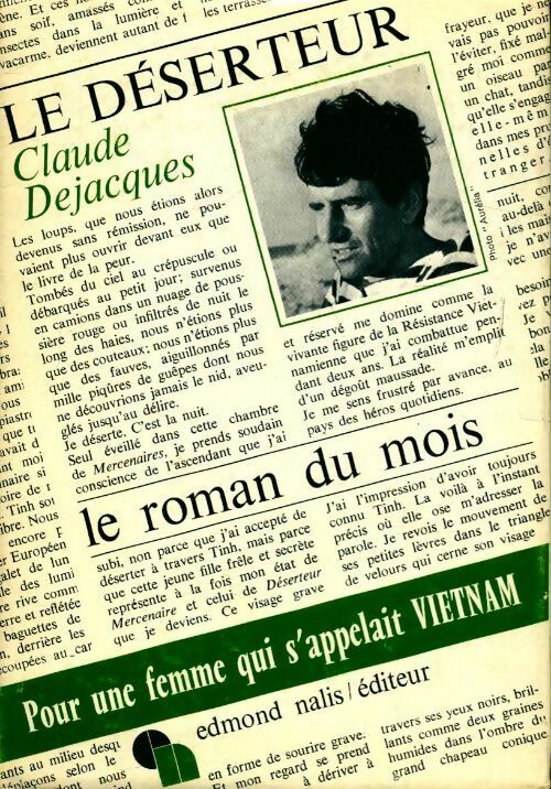 Le déserteur - Claude Dejacques - Livre