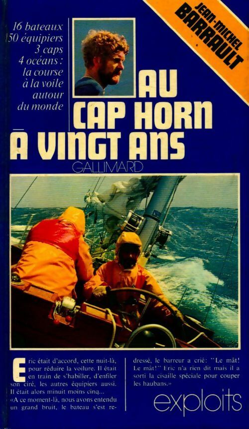 Au Cap Horn à vingt ans. - Jean-Michel Barrault - Livre