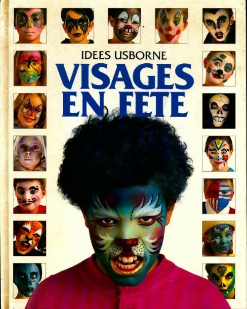 Visages en fête - Chris Caudron - Livre
