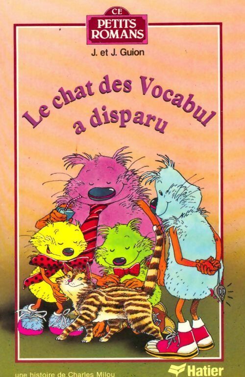 Le chat des Vocabul a disparu - Jean Guion - Livre