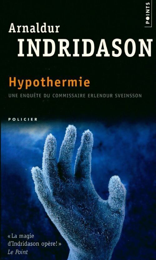 Hypothermie - Arnaldur Indridason - Livre