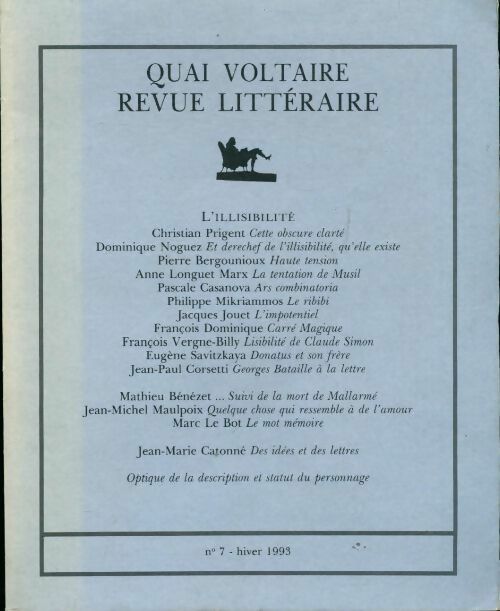 Revue Voltaire n°7 - Collectif - Livre
