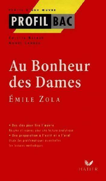 Au bonheur des dames - Emile Zola - Livre