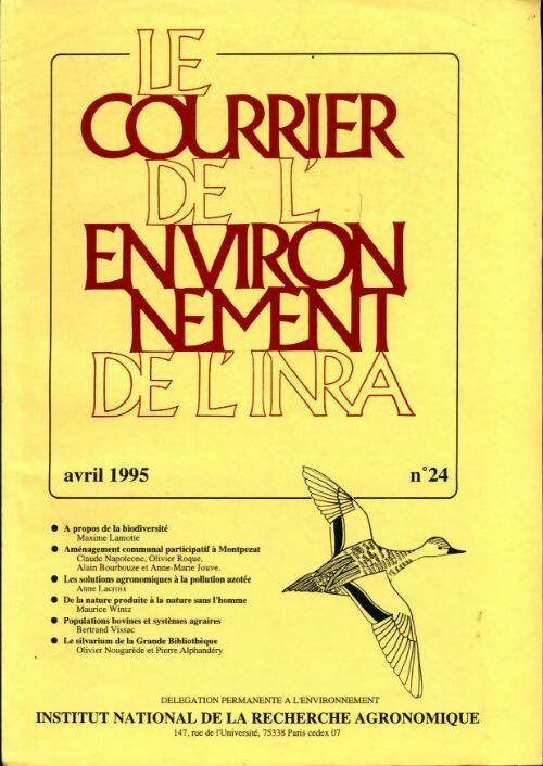Le courrier de l'environnement n°24 - Collectif - Livre