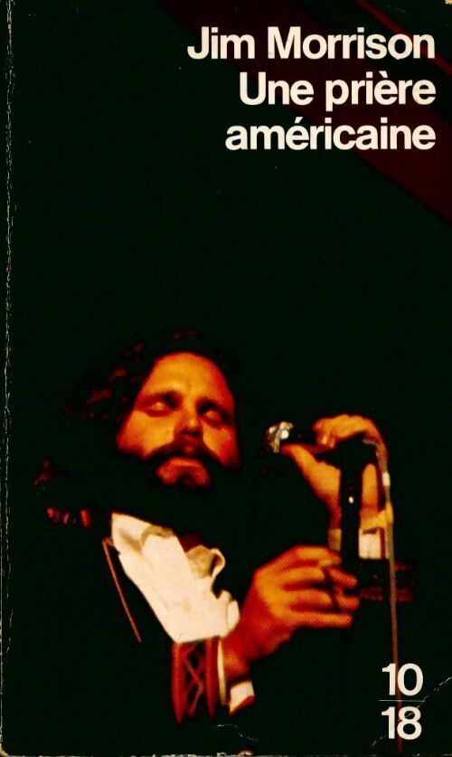 Une prière américaine - Jim Morrison - Livre