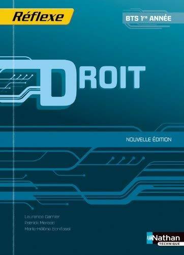 Droit - BTS 1re année - Collectif - Livre