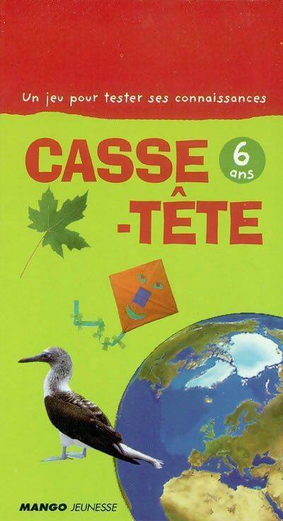 Casse-tête 6 ans - Nicole Hibert, Eric Schmoll - Livre