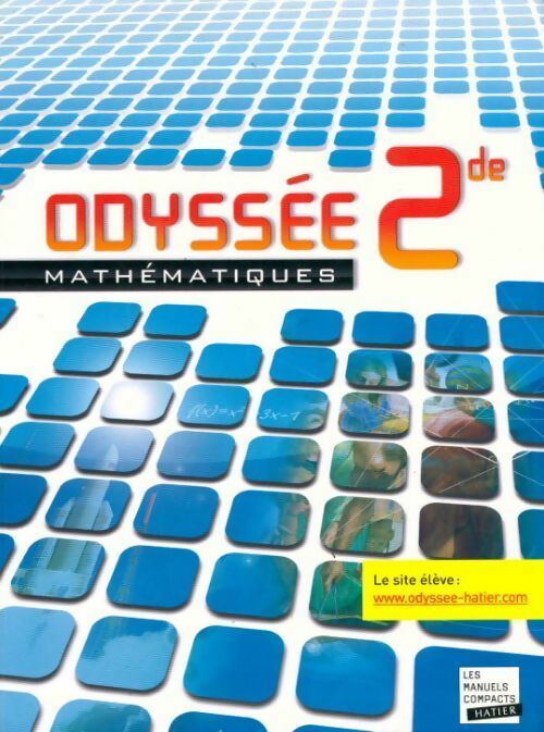 Odyssée mathématiques Seconde - François Brisoux - Livre