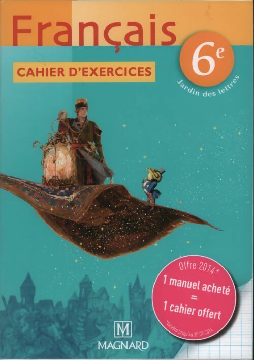 Français 6e cahier d'exercices - Magali Brunel-Ventura - Livre