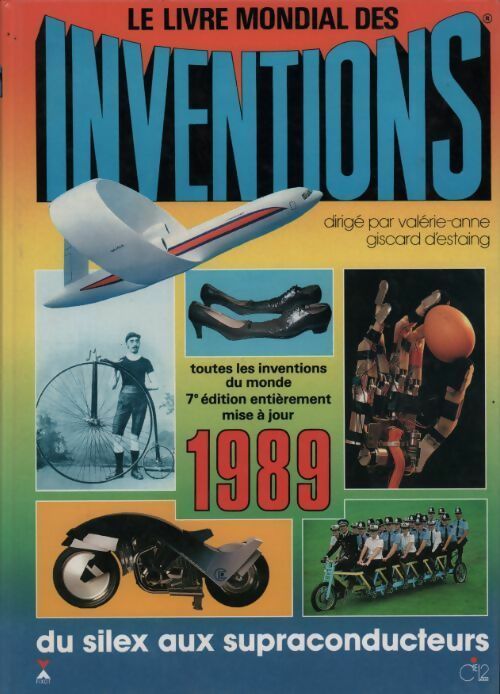 Le livre mondial des inventions 1989 - Valérie-Anne Giscard d'Estaing - Livre