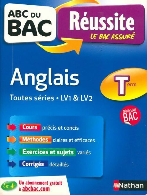 Anglais Terminales toutes séries LV1 & LV2 - Collectif - Livre