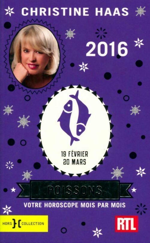 Poissons 2016 - Christine Haas - Livre