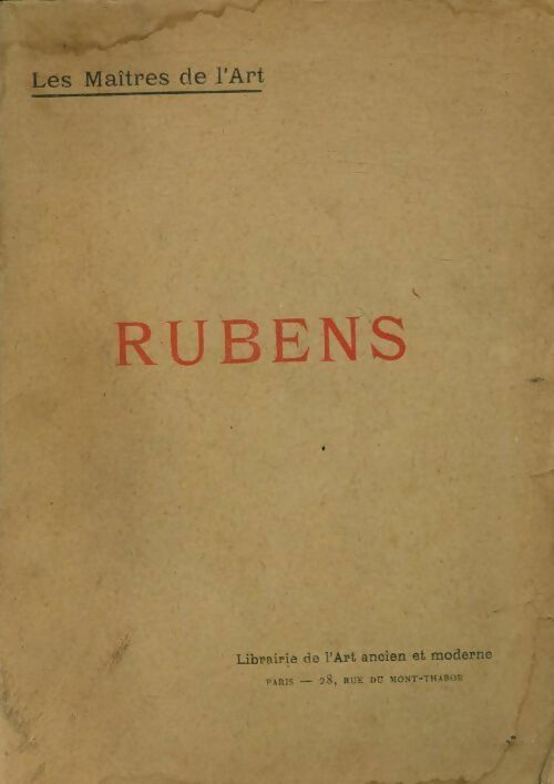 Rubens - Louis Hourticq - Livre