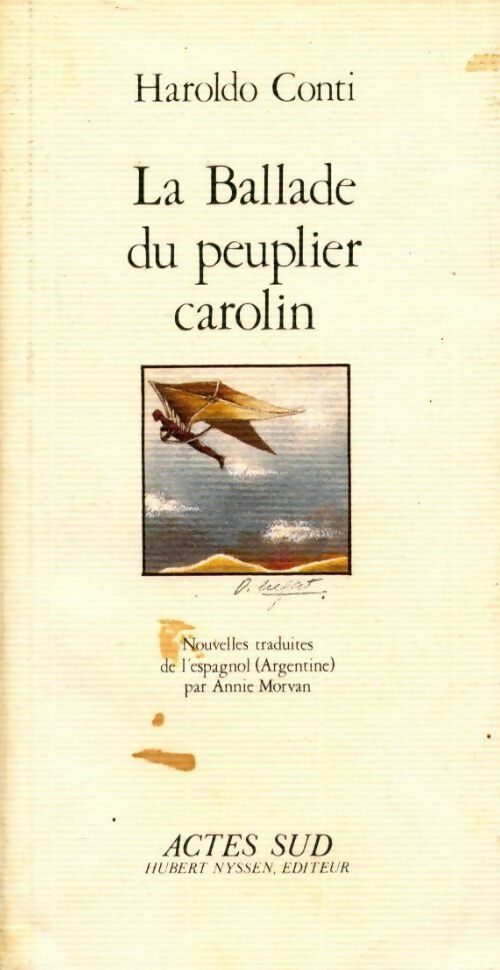 La ballade du peuplier carolin - Haroldo Conti - Livre