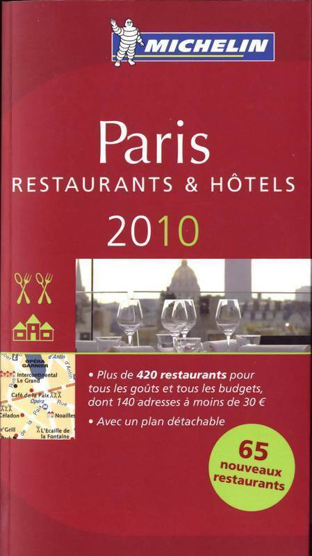 Paris Restaurants & Hôtels 2010 - Collectif - Livre