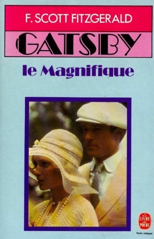Gatsby le magnifique - Francis Scott Fitzgerald - Livre