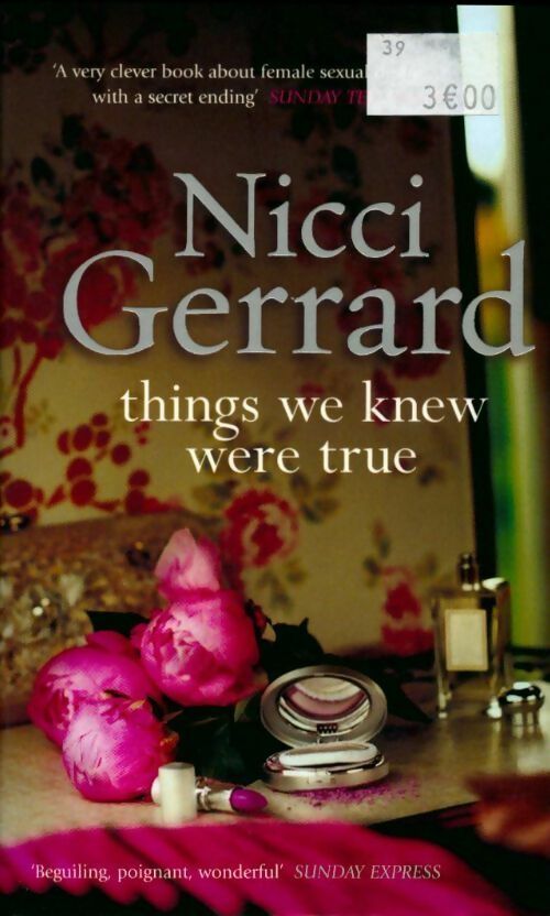 Things we knew were true - Nicci Gerrard - Livre