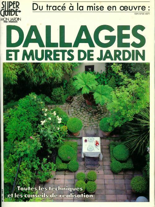 Dallages et murets de jardin - Collectif - Livre