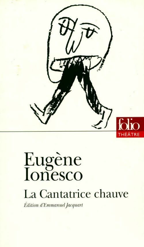 La cantatrice chauve - Eugène Ionesco - Livre