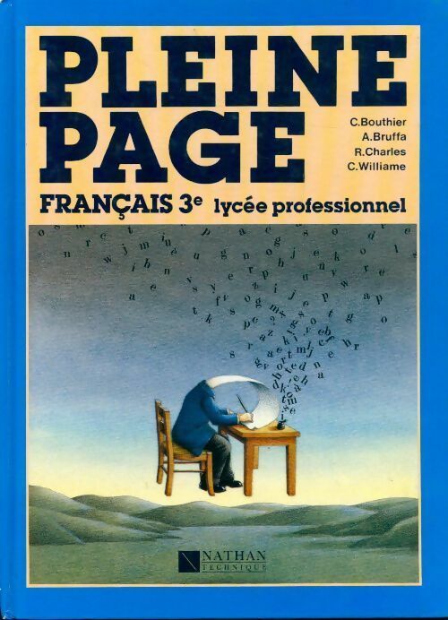 Pleine page français 3e - Collectif - Livre