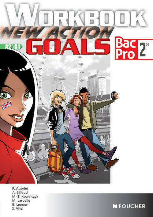 New action goals Seconde Bac Pro. Workbook - Patrick Aubriet - Livre