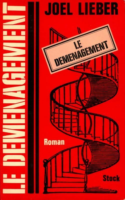 Le déménagement - Joël Lieber - Livre