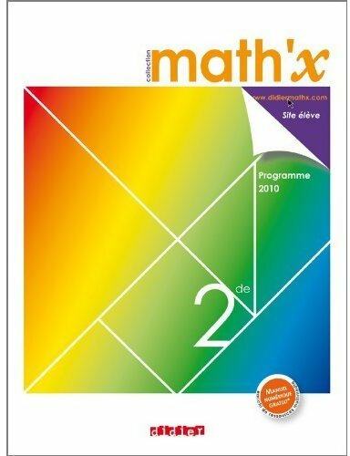 Math'x seconde - Collectif - Livre