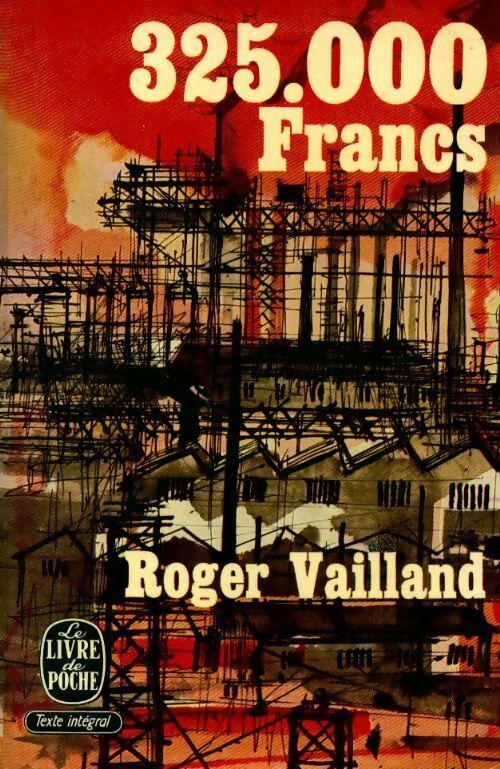 325 000 Francs - Roger Vailland - Livre