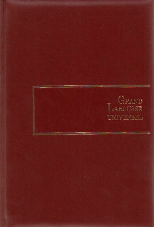Grand Larousse universel Tome VII : Fortune à Harderwijk - Collectif - Livre