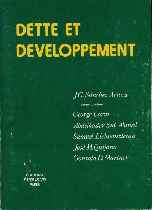 Dette et développement - Collectif - Livre