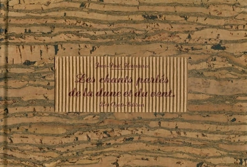 Les chants parlés de la dune et du vent - Jean-Paul Kermarrec - Livre