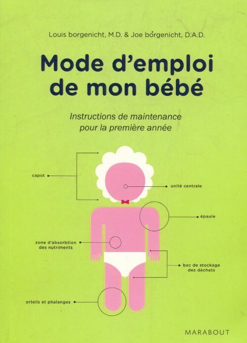Mode d'emploi de mon bébé - Louis Borgenicht - Livre
