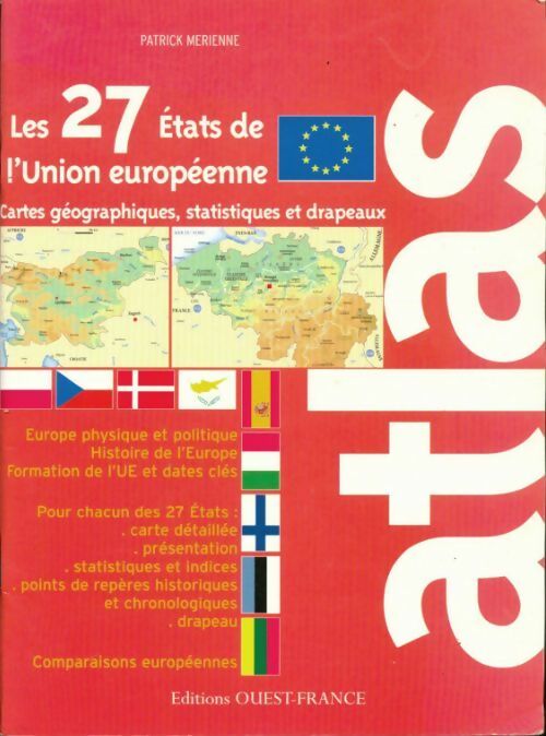 Les 27 états de l'union européenne - Patrick Mérienne - Livre