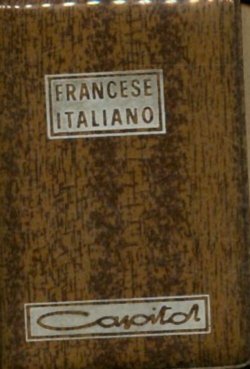 Francese-italiano - Collectif - Livre