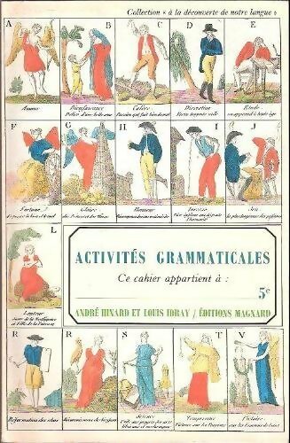 Activités grammaticales 5e - Louis Idray - Livre