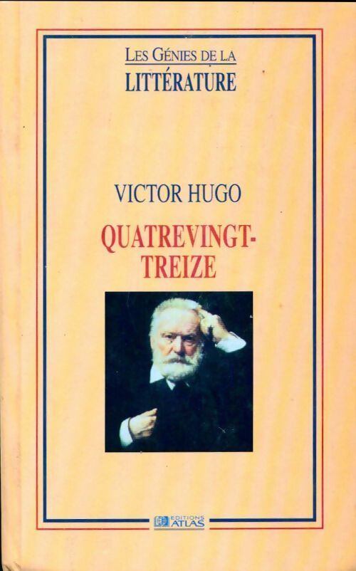 Quatre-vingt-treize - Victor Hugo - Livre