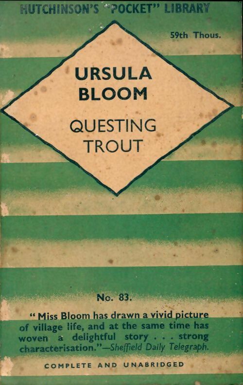 Questing trout - Ursula Bloom - Livre