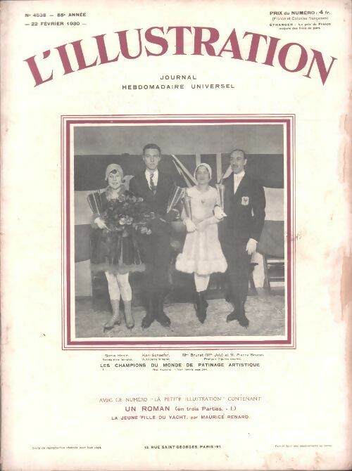 L'Illustration n°4538 - Collectif - Livre