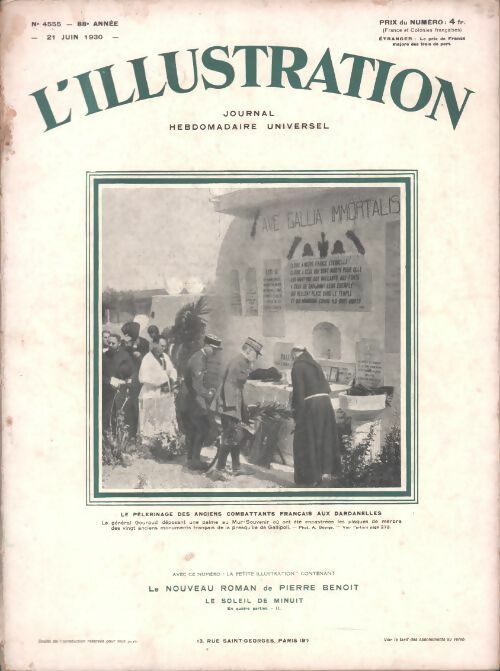 L'Illustration n°4555 - Collectif - Livre