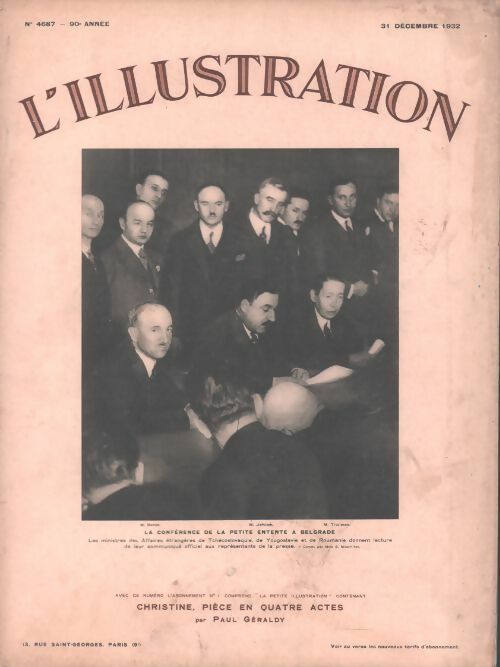 L'Illustration n°4687 - Collectif - Livre