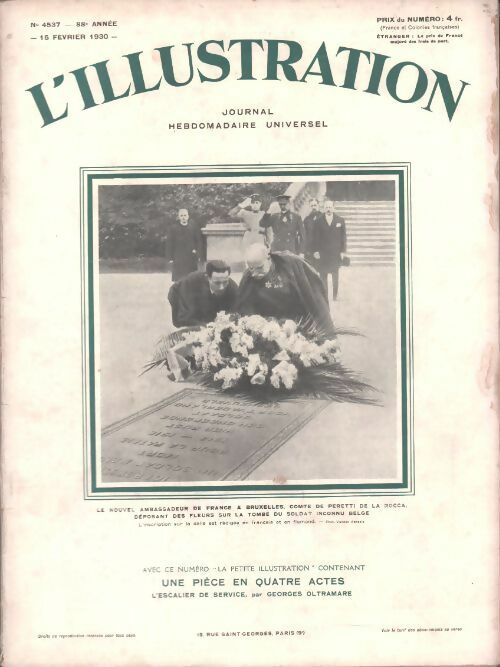 L'illustration n°4537 - Collectif - Livre