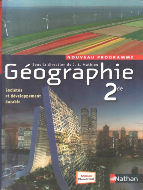 Géographie seconde - Viviane Bories - Livre