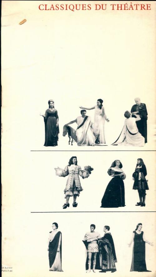 Classiques du théâtre - Collectif - Livre