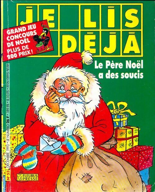 Je lis déjà n°53 : Le Père Noël a des soucis - Collectif - Livre