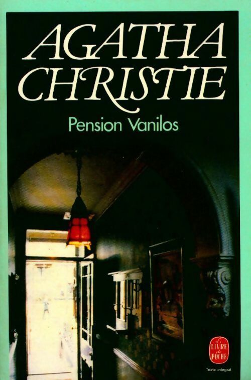 Pension Vanilos - Agatha Christie - Livre