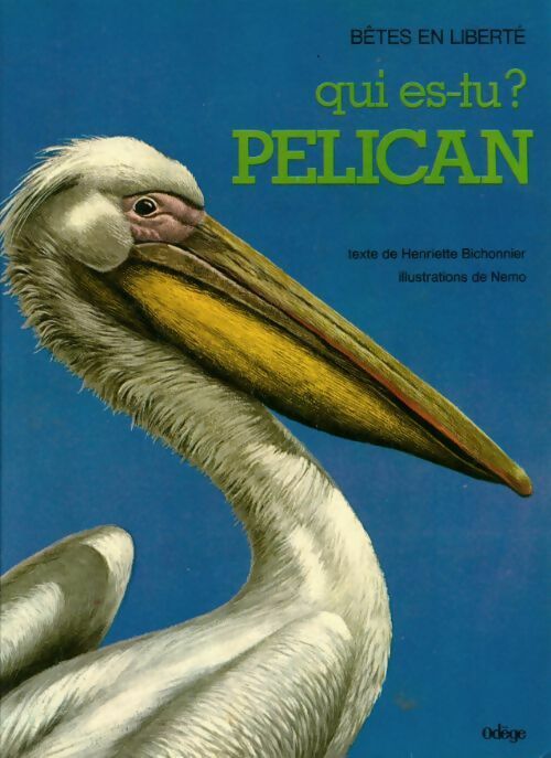 Qui es tu? pélican - Henriette Bichonnier - Livre