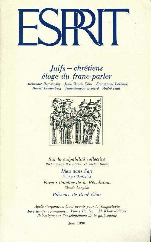 Esprit n°162 - Collectif - Livre
