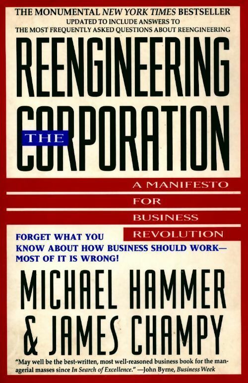 Reengineering the corporation - Michael Hammer - Livre