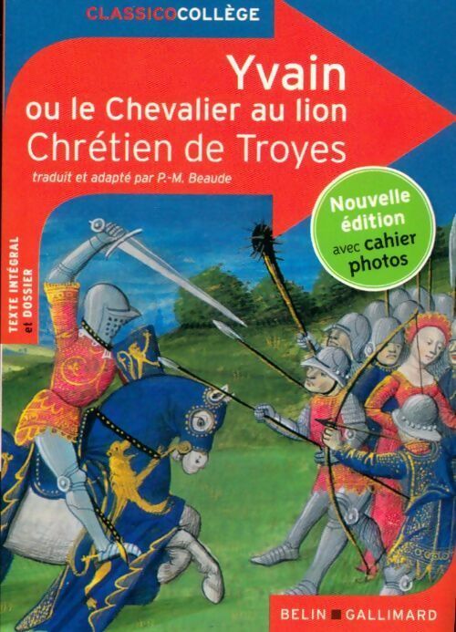 Yvain ou le chevalier au lion - Chrétien de Troyes - Livre