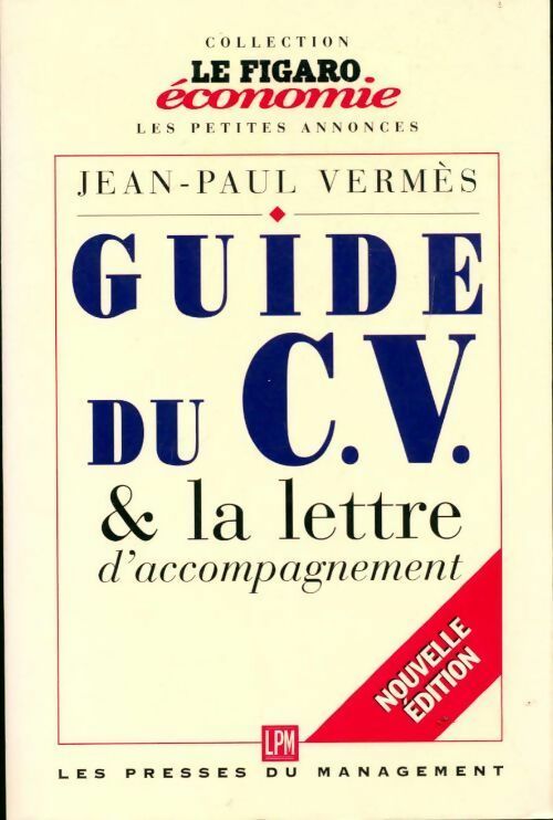Guide du CV & la lettre d'accompagnement - Jean-Paul Vermes - Livre